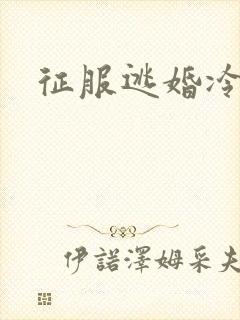 征服逃婚冷殿下