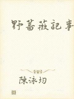 野蔷薇记事薄