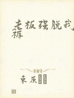 老板强脱我的内裤