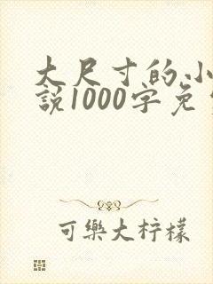 大尺寸的小黄说说1000字免费阅读