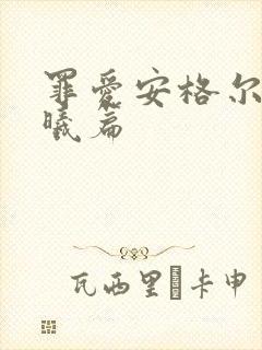 罪爱安格尔 晨曦篇