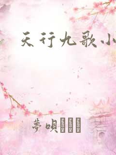 天行九歌小说