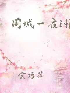 同城一夜i情