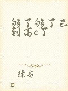 够了够了已经满到高c了