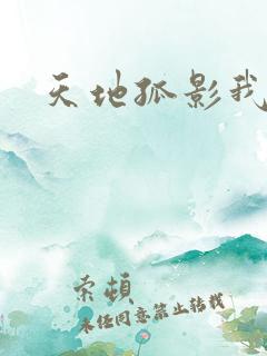 天地孤影我独行