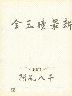 金玉瞳最新章节