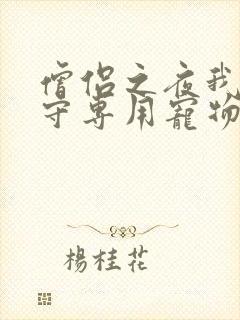 僧侣之夜我是看守专用宠物樱花未增删带翻译