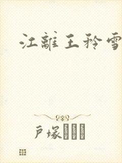 江离王矜雪小说