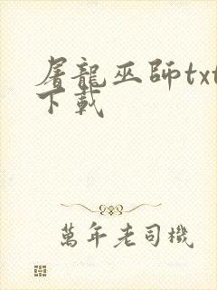 屠龙巫师txt下载
