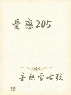爱恋205