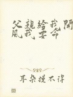 父亲给我开处同风我要命