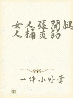 女人张开腿让男人桶爽的