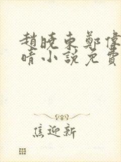 赵晓东郑伟吴雪晴小说免费阅读