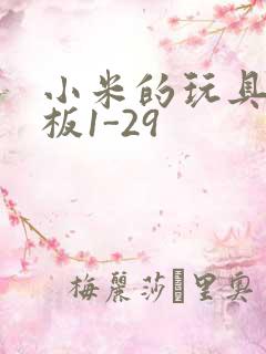 小米的玩具店老板1-29