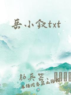 岳小钗txt