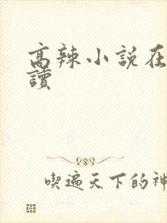 高辣小说在线阅读