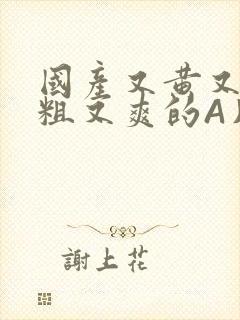 国产又黄又猛又粗又爽的A片小说