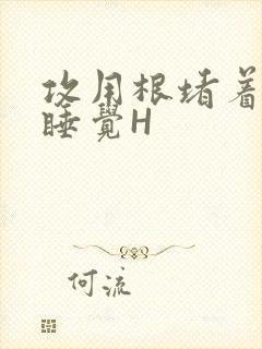 攻用根堵着小受睡觉H