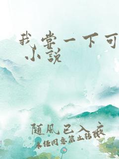 我尝一下可以吗 小说