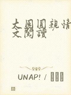 大团圆亲情会全文阅读