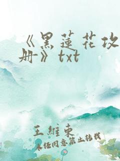 《黑莲花攻略手册》txt