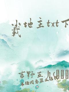 小地主txt下载