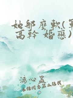 她那么软(军婚 高干 婚恋)完结