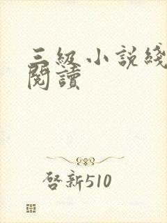 三级小说线全文阅读