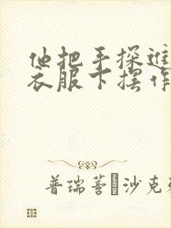 他把手探进我的衣服下摆作文