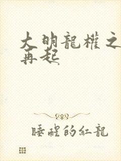 大明龙权之风云再起