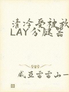 清冷受被放置PLAY分腿器