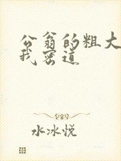 公翁的粗大挺进我密道