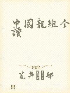 中国龙组全文阅读