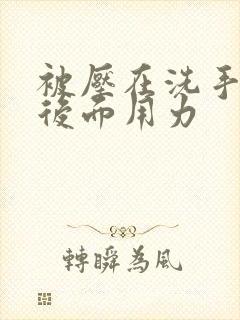 被压在洗手台从后面用力