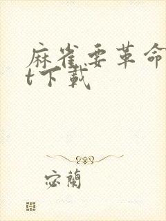 麻雀要革命txt下载