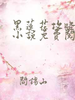 黑莲花攻略手册小说免费阅读全文