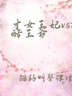 才女王妃vs冷酷王爷