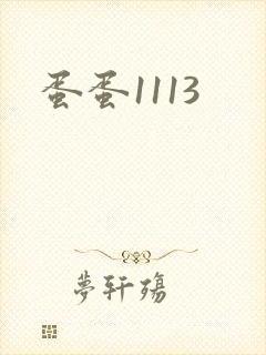 蛋蛋1113
