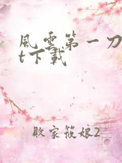 风云第一刀txt下载