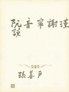 阮音宁谢瑾之小说