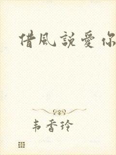 借风说爱你