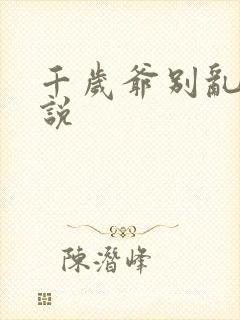 千岁爷别乱来小说