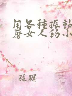 用各种振动器折磨女人的小说