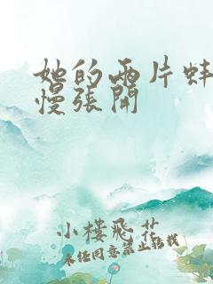 她的两片蚌肉慢慢张开