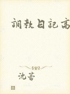 调教日记高h
