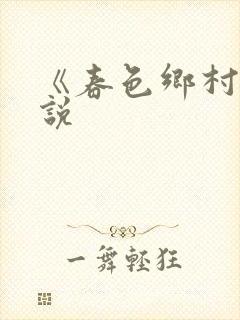 《春色乡村》小说