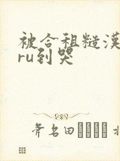 被合租糙汉室友ru到哭