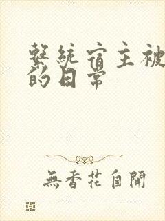 系统宿主被浇灌的日常