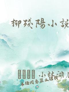 柳残阳小说下载