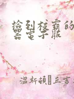 捡到校霸的遥控器电子版